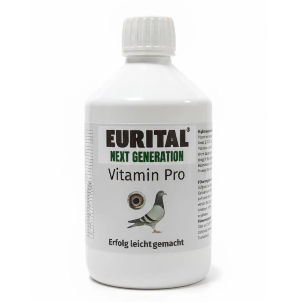 EURITAL Vitamin Pro: Der Schlüssel zu optimaler Gesundheit und Leistung für Brieftauben