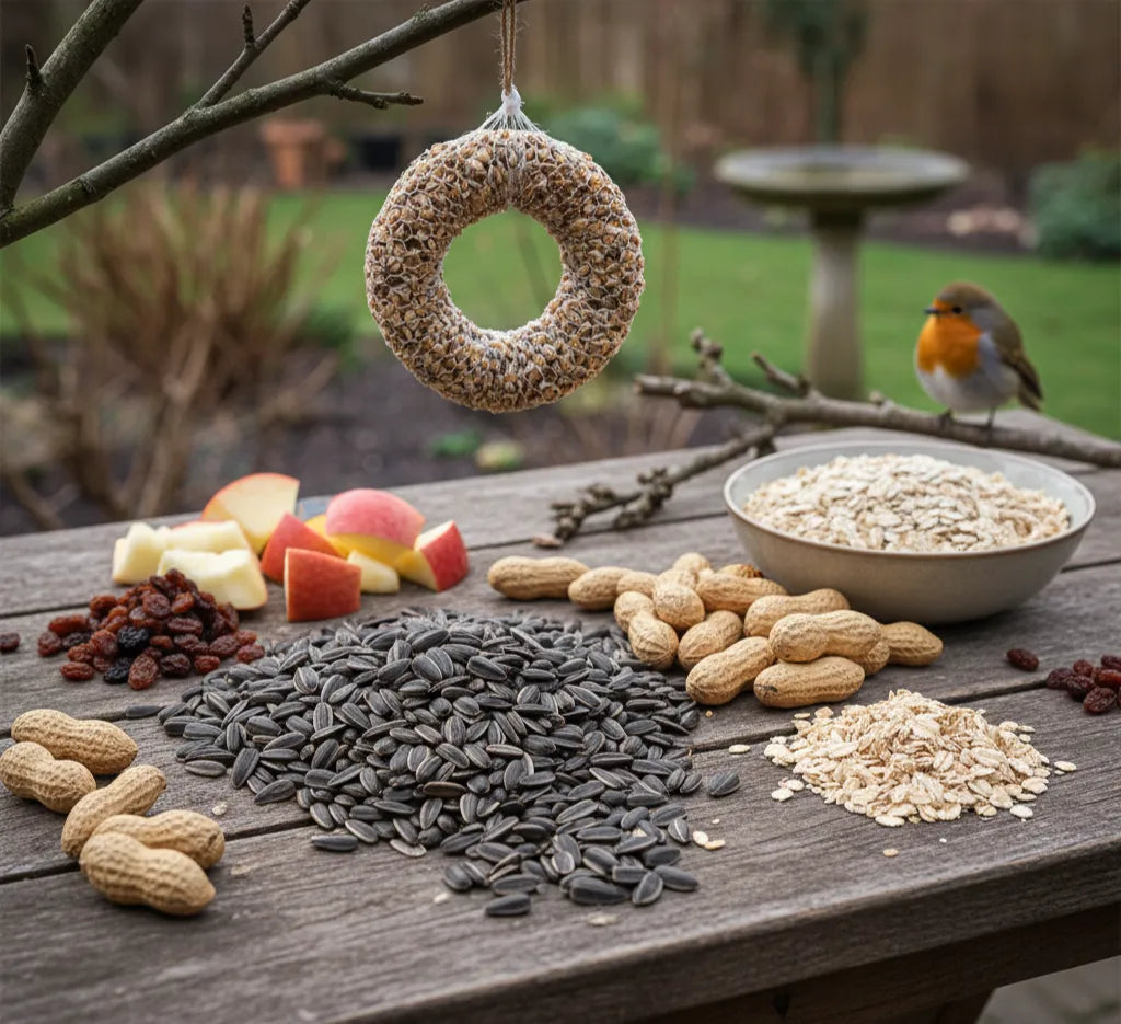Knödel & Snacks für Wildvögel