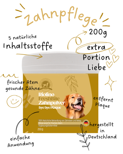 Riolino FreshBite – Natürliche Zahnpflege für Hunde