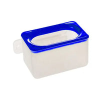 Eurital 1 Stück Zellnapf mit Leiste, einzeln (Blau) (A18) - Animals & Pet Supplies > Pet Supplies > Bird Supplies > Bird Cage Accessories > Bird Cage Food & Water Dishes > Combined Bird Cage Food & Water Dishes