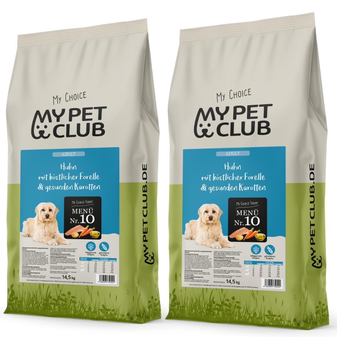 MyPetClub kaltgepresst Geflügel & Reis