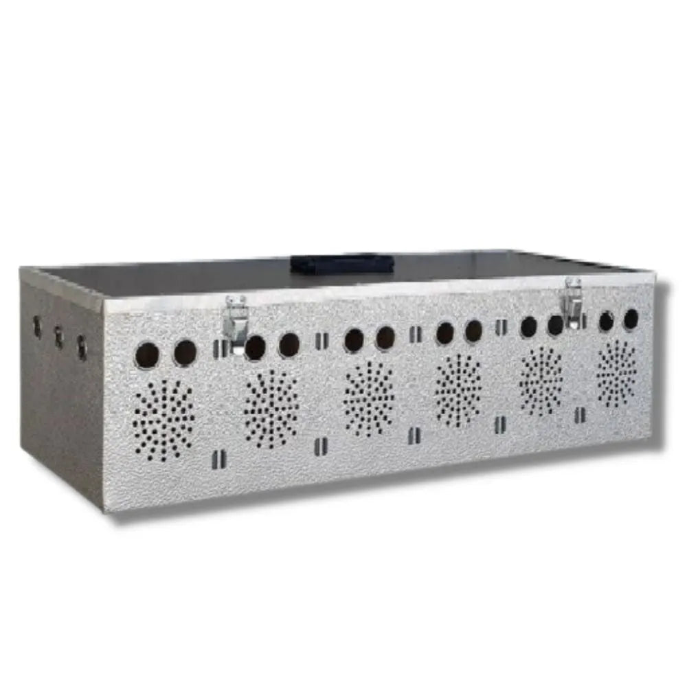 Eurital Taubentransportkorb Aluminium-Transportkorb 6-Fächer - Animals & Pet Supplies > Pet Supplies > Pet Carriers & Crates