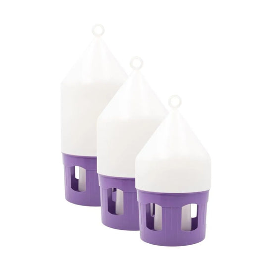 Eurital Antibacterial Waterer 3.5 l (Purple-White) - Animals & Pet Supplies > Pet Supplies > Bird Supplies > Bird Cage Accessories > Bird Cage Food & Water Dishes > Bird Cage Water Dishes