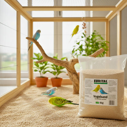 Eurital Vogelsand mit Kalk & Anis