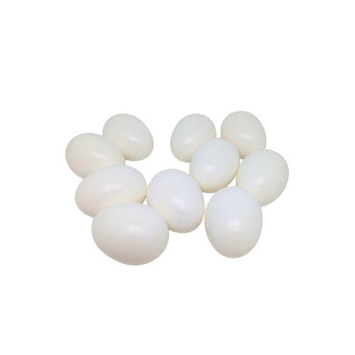 Natural Nesteier aus Vollkunststoff 1 Stück Tauben