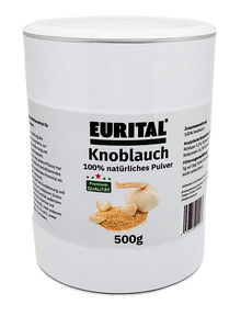 Eurital Knoblauchpulver 500g - 100% natürlicher Knoblauch