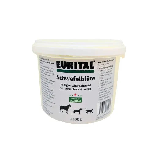 Eurital Eurital Schwefelblüte 1200g - Animals & Pet Supplies > Pet Supplies > Pet Medicine > Antiparasitics