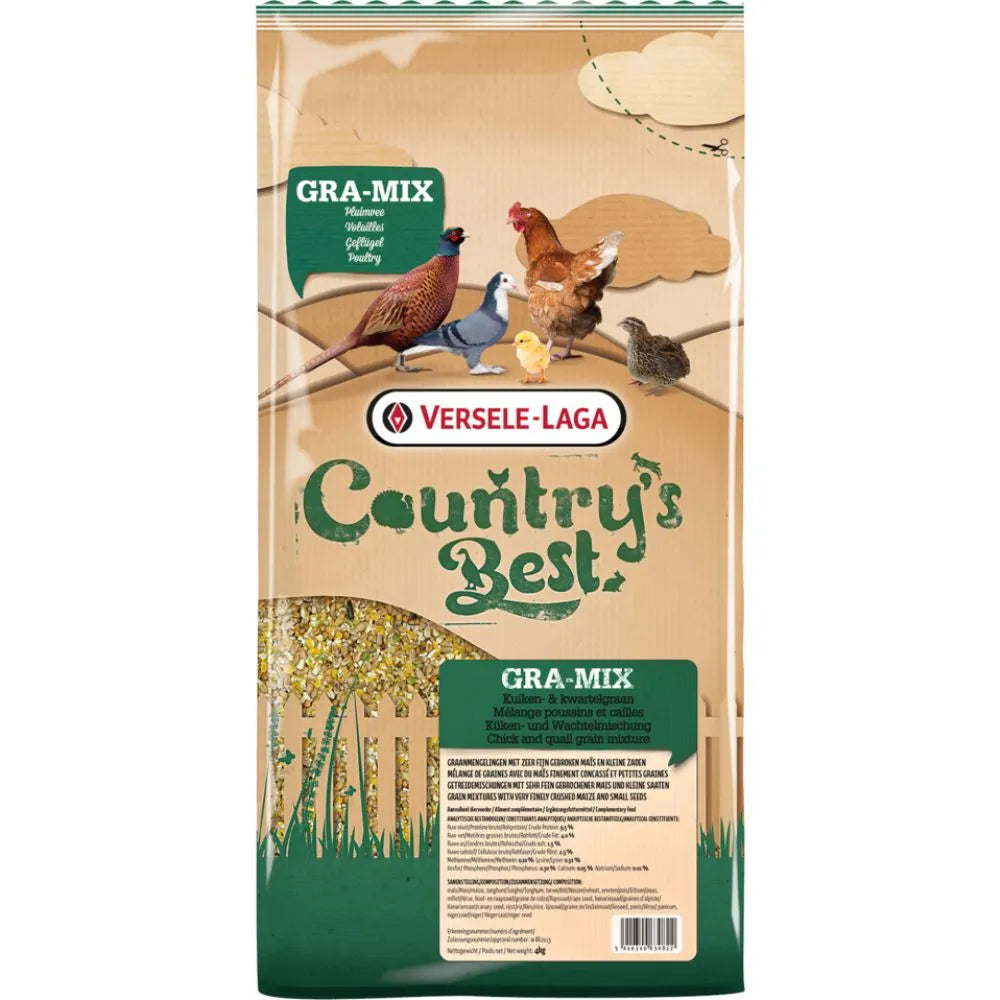 Versele-Laga Versele-Laga Gra-Mix Küken- und Wachtelmischung 20kg - Business & Industrial > Agriculture > Animal Husbandry > Livestock Feed > Chicken Feed