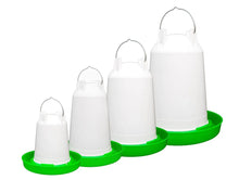 Eurital Geflügeltränke weiß-grün 12l (C10a) - Business & Industrial > Agriculture > Animal Husbandry > Livestock Feeders & Waterers > Livestock Waterers