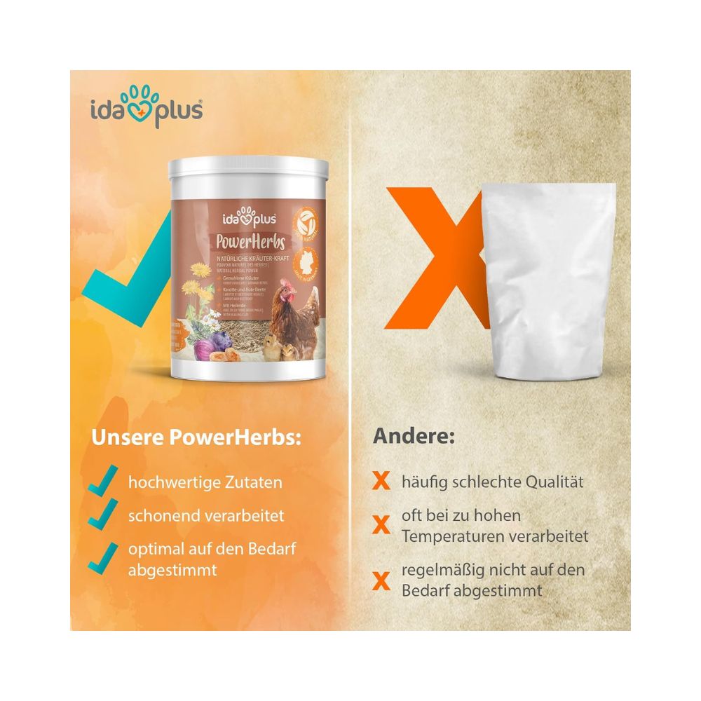 Ida Plus Hühner Edel-Kräuter 500 g