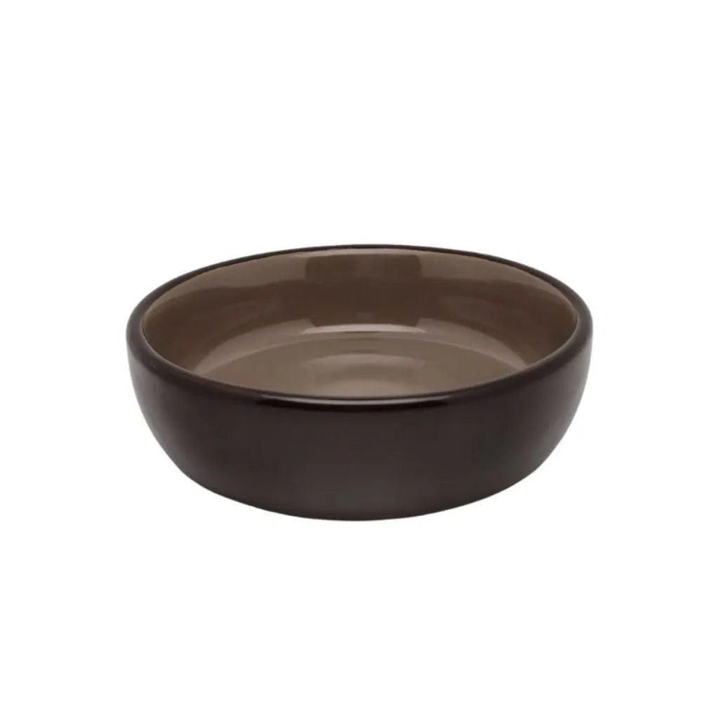 Eurital Keramiknapf innen Braun - außen Braun ca. 250ml - Animals & Pet Supplies > Pet Supplies > Pet Bowls, Feeders & Waterers > Bowls