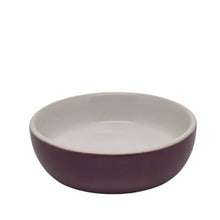 Eurital Keramiknapf innen Weiß - außen Lila ca. 250ml - Animals & Pet Supplies > Pet Supplies > Pet Bowls, Feeders & Waterers > Bowls