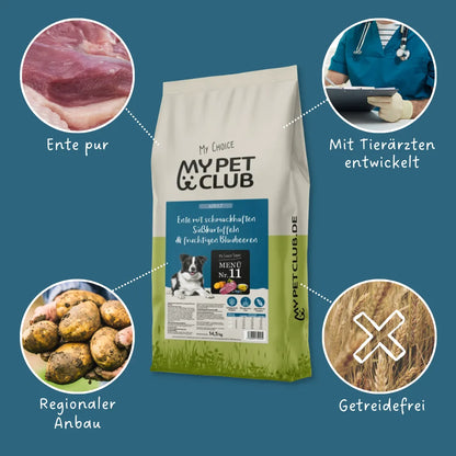 MyPetClub kaltgepresste herstellung Ente