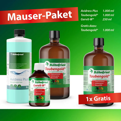 Röhnfried Röhnfried Mauserpaket - Animals & Pet Supplies > Pet Supplies > Bird Supplies > Bird Food Ergänzungsfuttermittel