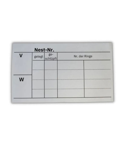 Eurital Nestkarte – Nistkarte 1 Stück (alte Größe) - Business & Industrial > Agriculture > Animal Husbandry