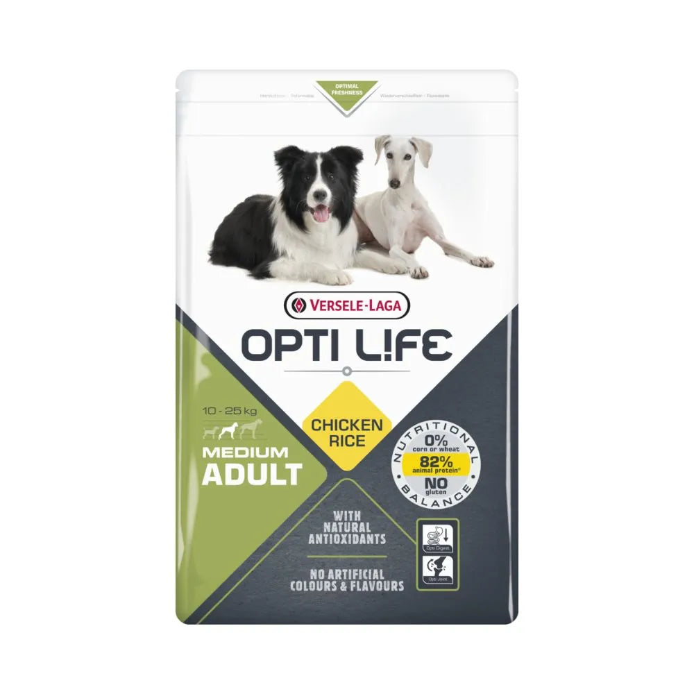 Opti Life Versele-Laga Opti-Life Adult Medium 12,5kg - Animals & Pet Supplies > Pet Supplies > Dog Supplies > Dog Food