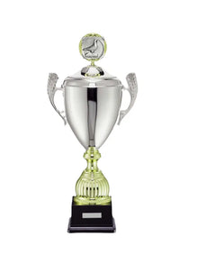 Eurital Eurital Pokal 5561 Silber Gold 32 cm mit Taubenemblem - Arts & Entertainment > Party & Celebration > Trophies & Awards > Trophies