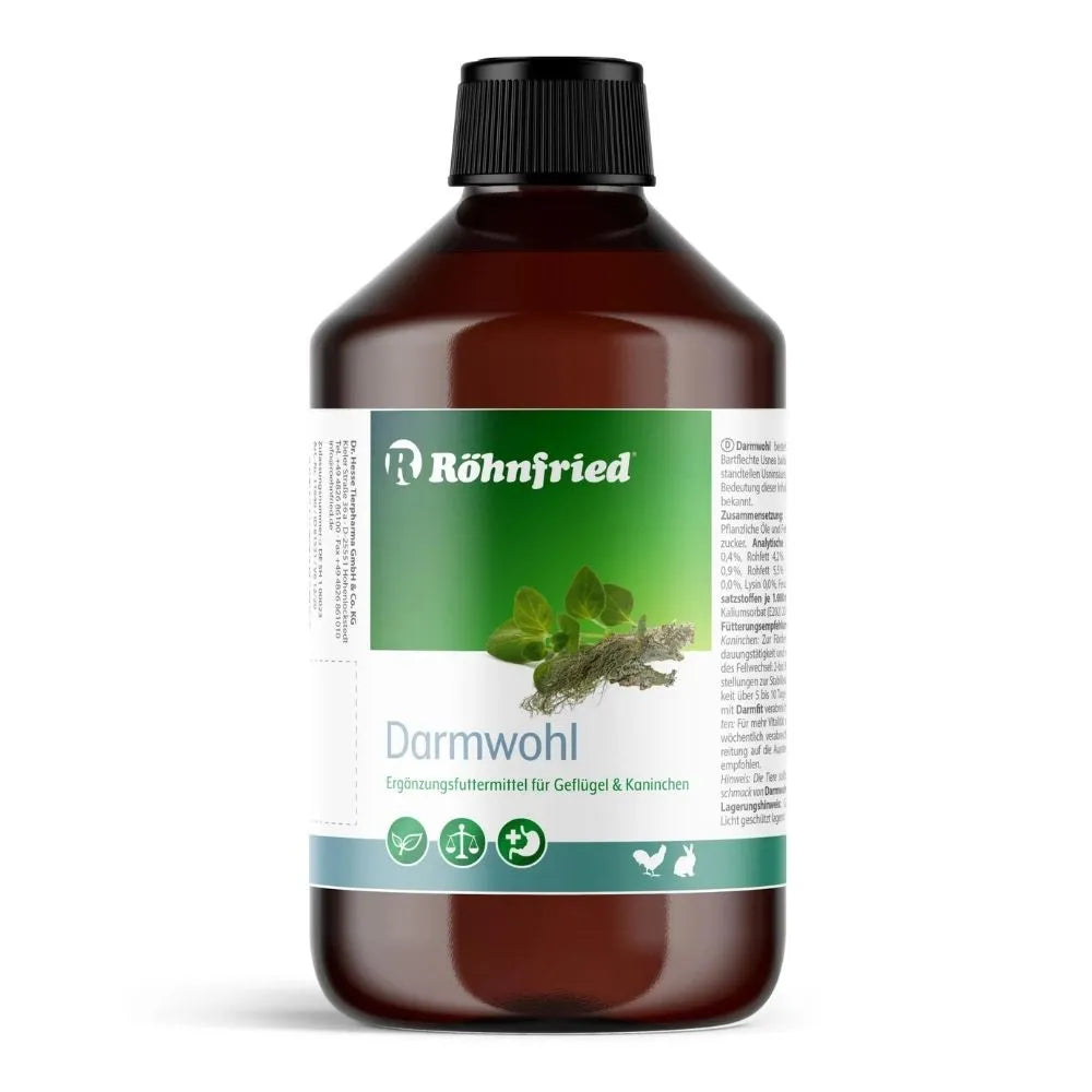 Röhnfried Röhnfried Darmwohl 250 ml - Wertvolle Öle für Tiere - Animals & Pet Supplies > Pet Supplies > Pet Medicine > Digestive Aids Einzelfuttermittel