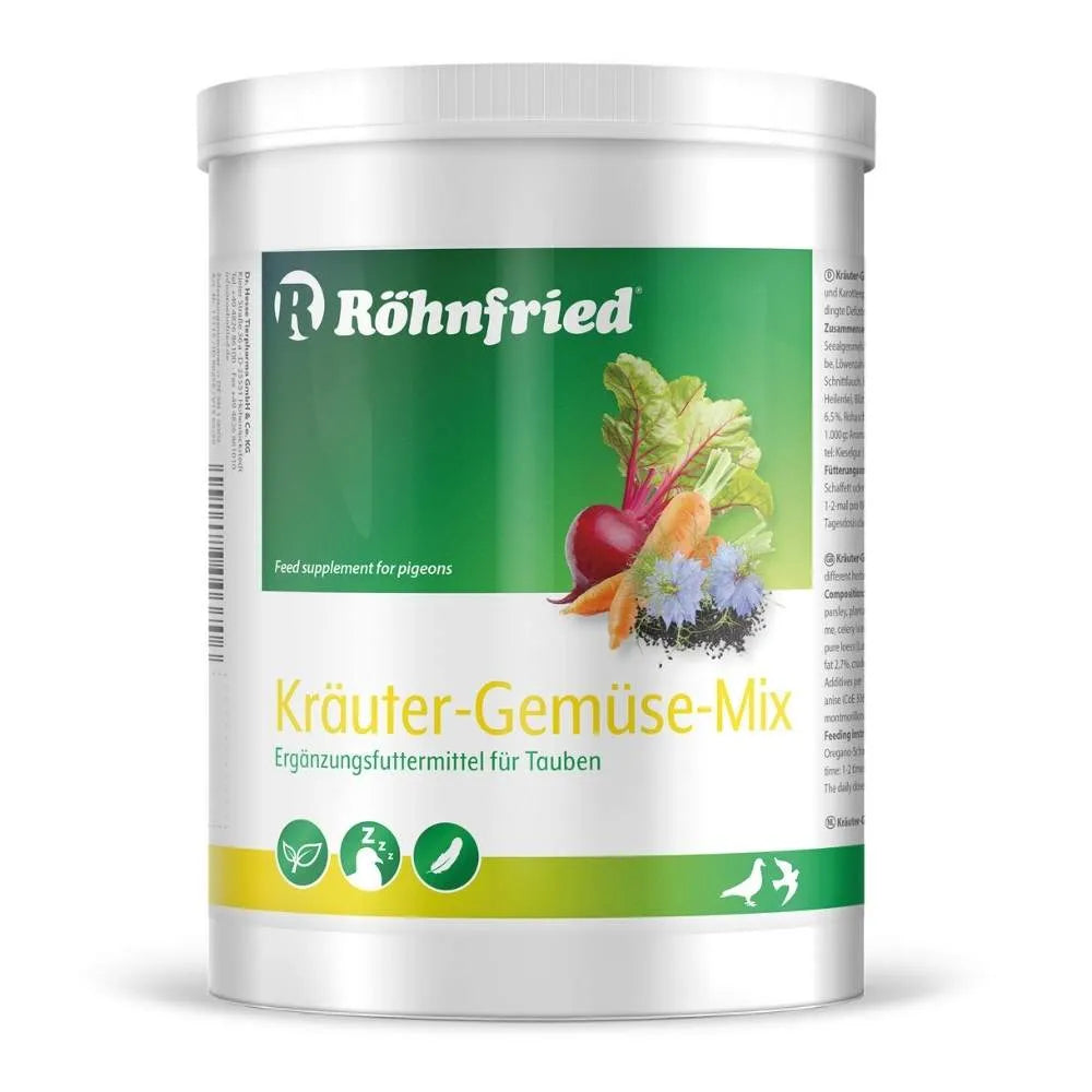 Röhnfried Röhnfried Kräuter-Gemüse-Mix 500g - Animals & Pet Supplies > Pet Supplies > Pet Vitamins & Supplements Ergänzungsfuttermittel