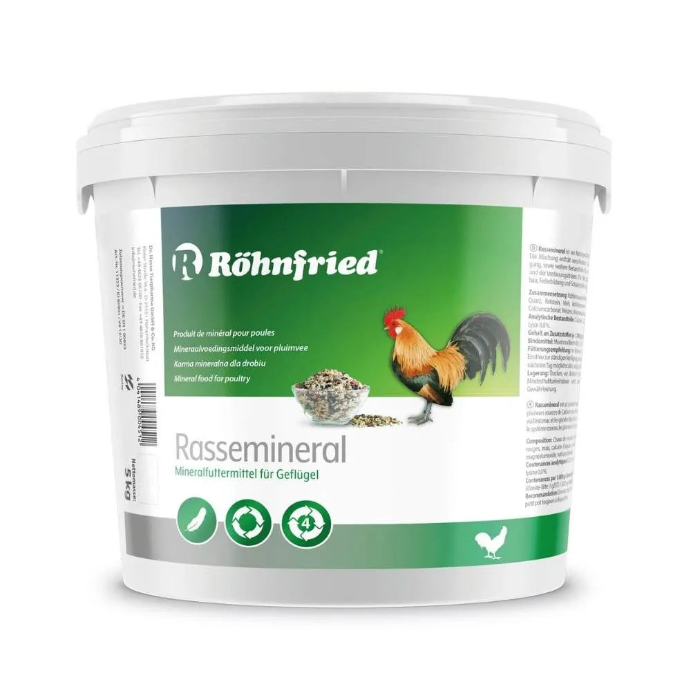 Röhnfried Röhnfried Rasse Mineral für Rassegeflügel 5 kg - Animals & Pet Supplies > Pet Supplies > Pet Vitamins & Supplements Ergänzungsfuttermittel