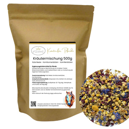 Kräutermischung 500g zur DIY Beschichtung von Knabber Twister Scheiben und Birkenhölzern