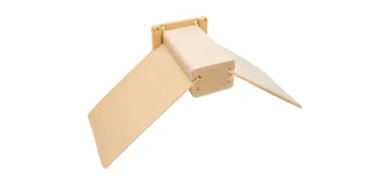 Eurital Sitzbrettchen aus Holz mit Kunststoff-Flügeln - Animals & Pet Supplies > Pet Supplies > Bird Supplies > Bird Ladders & Perches