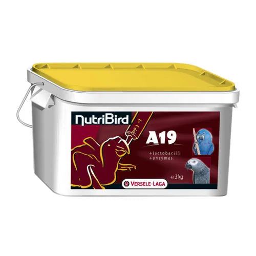 Nutribird Versele-Laga Nutribird A19 3kg - hand-rearing food - Animals & Pet Supplies > Pet Supplies > Bird Supplies > Bird Food complementary feed