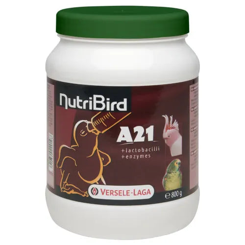Nutribird Versele-Laga Nutribird A21 800g - Hand-rearing food - Animals & Pet Supplies > Pet Supplies > Bird Supplies > Bird Food Supplementary feed