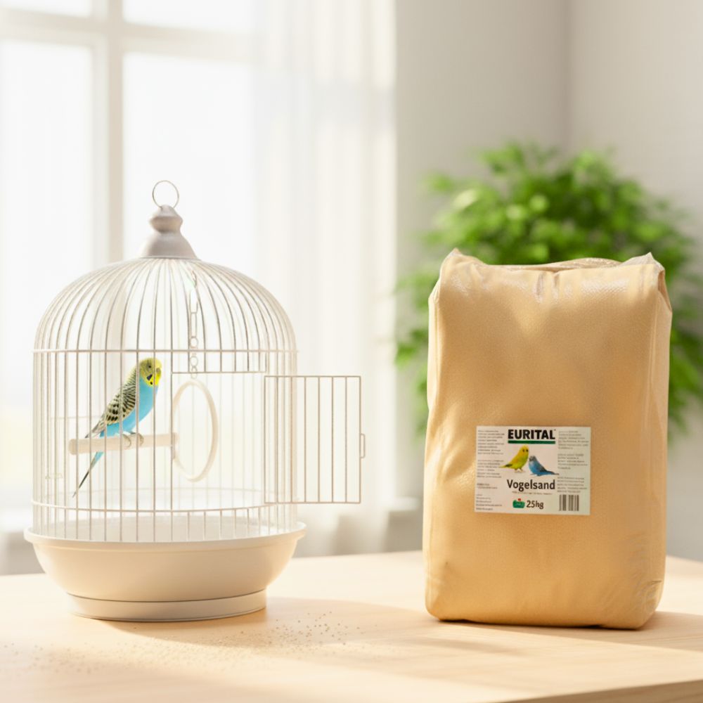 Eurital Vogelsand mit Kalk & Anis