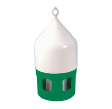 Eurital Natural Kunststoff Tränke 5 Liter mit Tragering und Bajonettverschluss (Grün/Weiß) - Animals & Pet Supplies > Pet Supplies > Bird Supplies > Bird Cage Accessories > Bird Cage Food & Water Dishes > Bird Cage Water Dishes