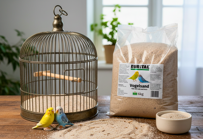 Eurital Vogelsand mit Kalk & Anis