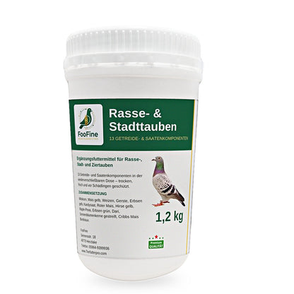 FooFine Rasse- & Stadttauben 1200 g Dose
