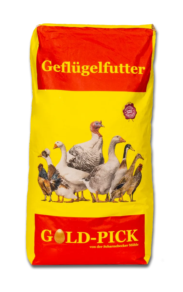 Scharnebecker Mühle Goldpick Hennenalleinmehl 25kg Alleinfutter Legehennen - Business & Industrial > Agriculture > Animal Husbandry > Livestock Feed > Chicken Feed Einzelfuttermittel