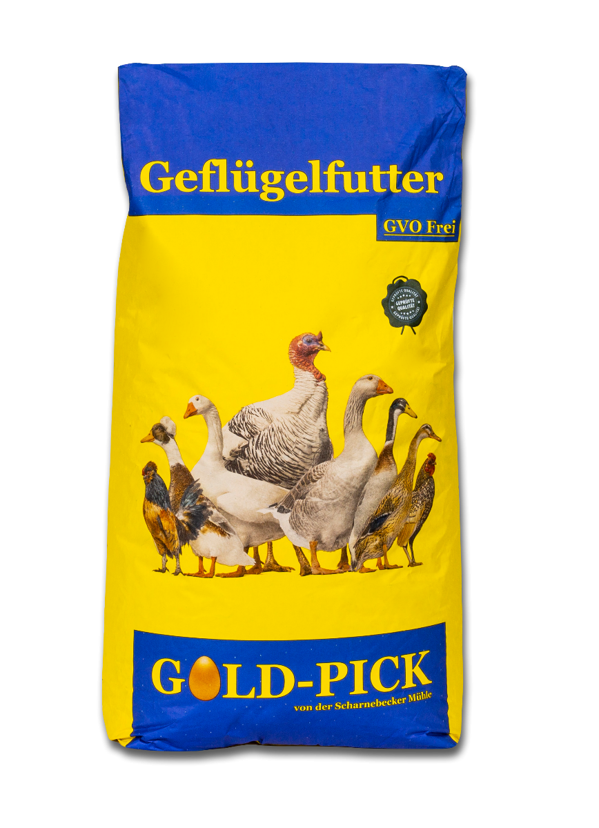 Scharnebecker Mühle Goldpick Hennenalleinmehl GVO frei 20 kg Scharnebecker Mühle - Business & Industrial > Agriculture > Animal Husbandry > Livestock Feed > Chicken Feed